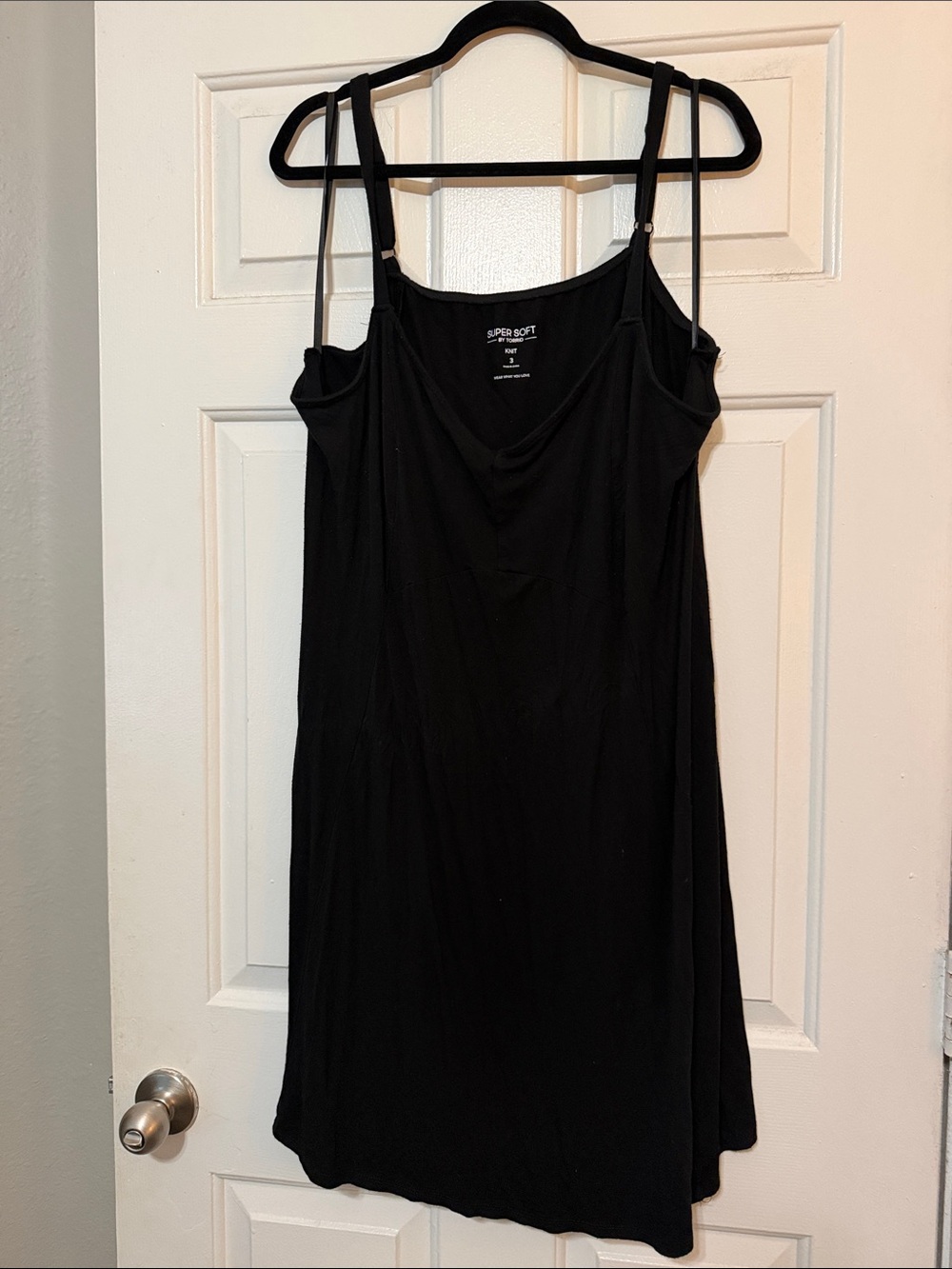 Torrid Black super soft dress  with Adjustable Straps